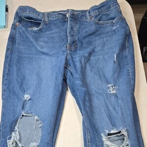 Old Navy High-Rise Straight Jeans